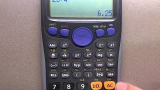 How to: Change from FRACTIONS to DECIMALS on your calculator