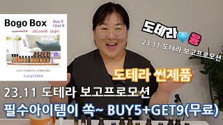 [도테라융] 꼭 필요한 아이템들이 쏙쏙 모두 모였어요. 도테라오일이 가장 저렴하게 사는 방법 (23.11 보고 프로모션)