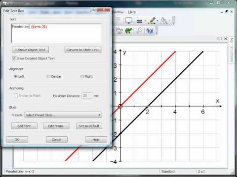 Mr Barton's Autograph Video 26 - Parallel and Perpendicular Lines