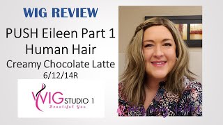 PUSH Hair EILEEN Wig Review | Creamy Chocolate Latte 6/12/14R | Part 1 | DENISE SHEETS
