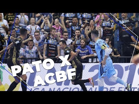 PATO FUTSAL 3 X 0 CARLOS BARBOSA - GOLS - QUARTAS DE FINAL - LNF 2019