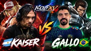 Download lagu KOFXV Gallo (BR) Vs Kaiser (AR) - The King of Fighters XV - KOF Replay mp3