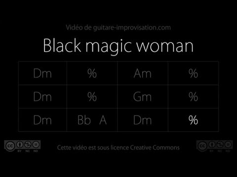 Black magic woman (Fleetwood Mac) : Backing Track