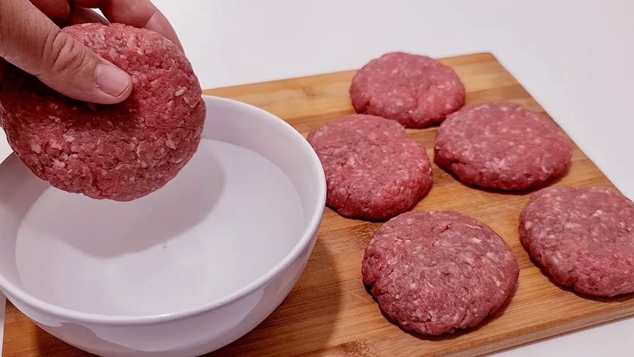 Aprendi um truque da carne moída com um chef coreano! Disco de carne