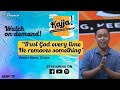 Online Youth Service | KAJJA: Trust God Every Time He Removes Something | Pastor Marty Ocaya