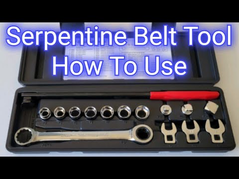 How To Use GearWrench Serpentine Belt Tool And Review