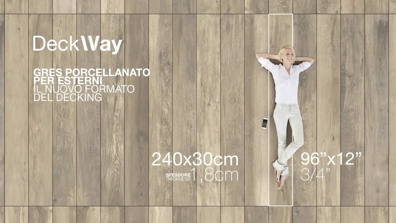 Gres Porcellanato per esterno 240x30cm
