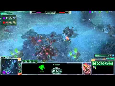 GoOdy vs Dimaga CraftCup #30 Quarter 1 - Part 1