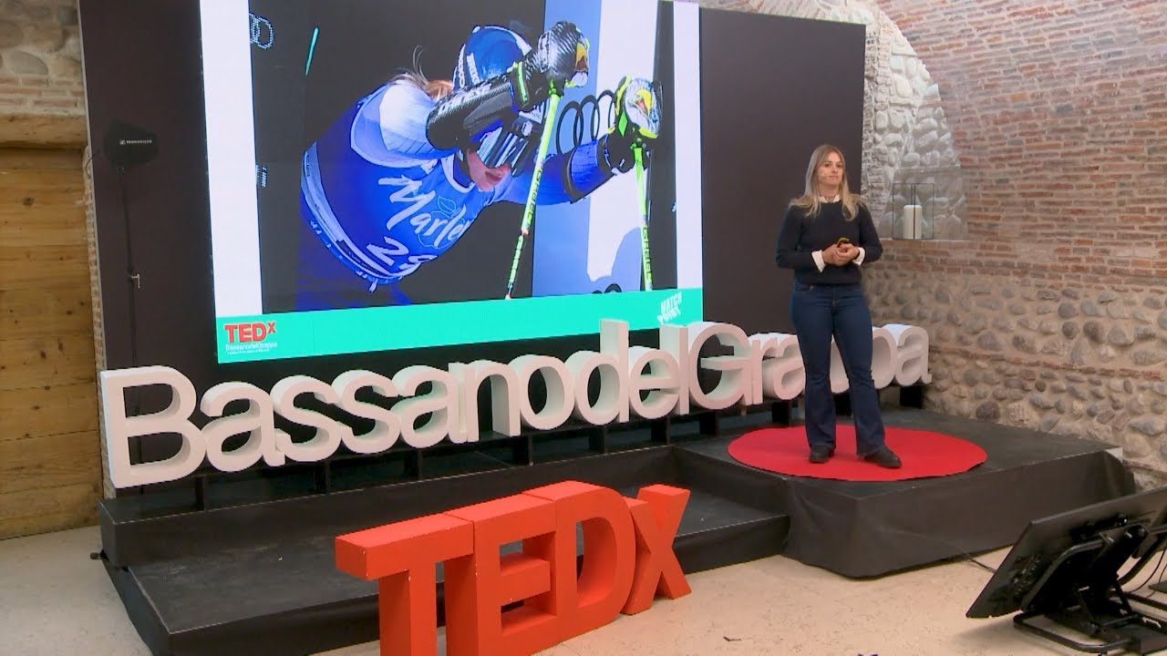 Il batticuore sulla neve: quando mollare diventa ripartire | Asja Zenere | TEDxBassanoDelGrappa