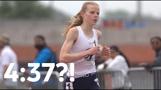 Sophomore Elizabeth Leachman Clocks Second-Fastest 1,600m EVER In Texas High School History!