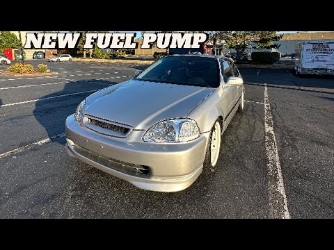 Installing a New Walbro 255 Fuel Pump in a 1998 Honda Civic
