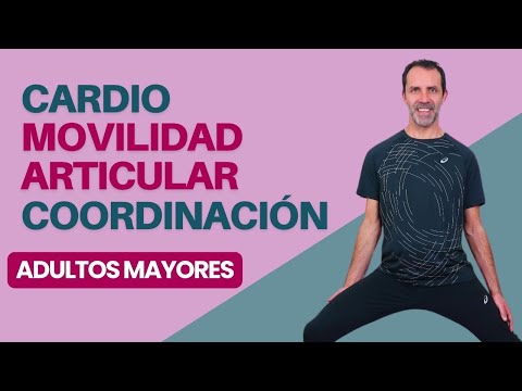 Ejercicios  de Cardio, Movilidad Articular y Coordinación para Adultos Mayores.