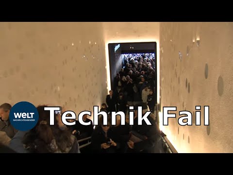 KONZERTABBRUCH: Technik der Hamburger Elbphilharmonie versagte jämmerlich