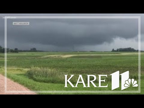 Brief tornado touchdowns in Sibley County