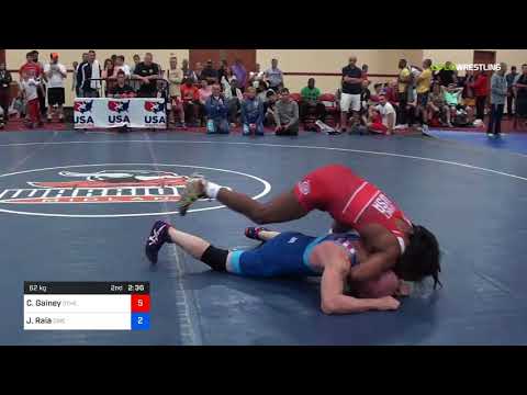 2018 Marine Corps US Open/Masters C Greco Roman 62 RR Rnd 3 - Carson Gainey (Othe) Vs. Joe Raia (C