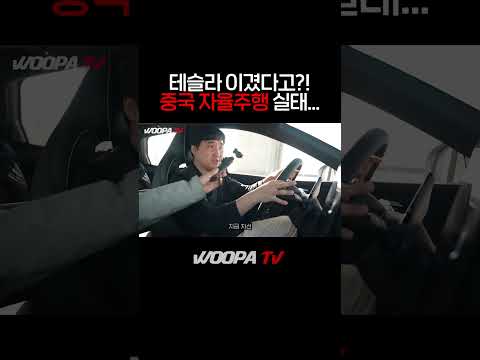 중국차 자율주행이.....좋다고?