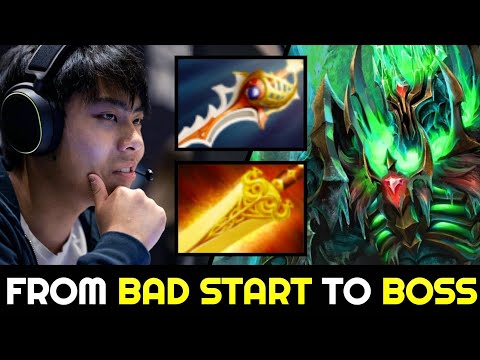 ANA Divine Rapier Wraith King — From Bad Start to Boss 7.28 Dota 2