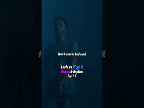 Loski vs Digga D Disses & Replies #drillmusic #ukdrill #shortsyoutube #diggad #loski #shortvideo