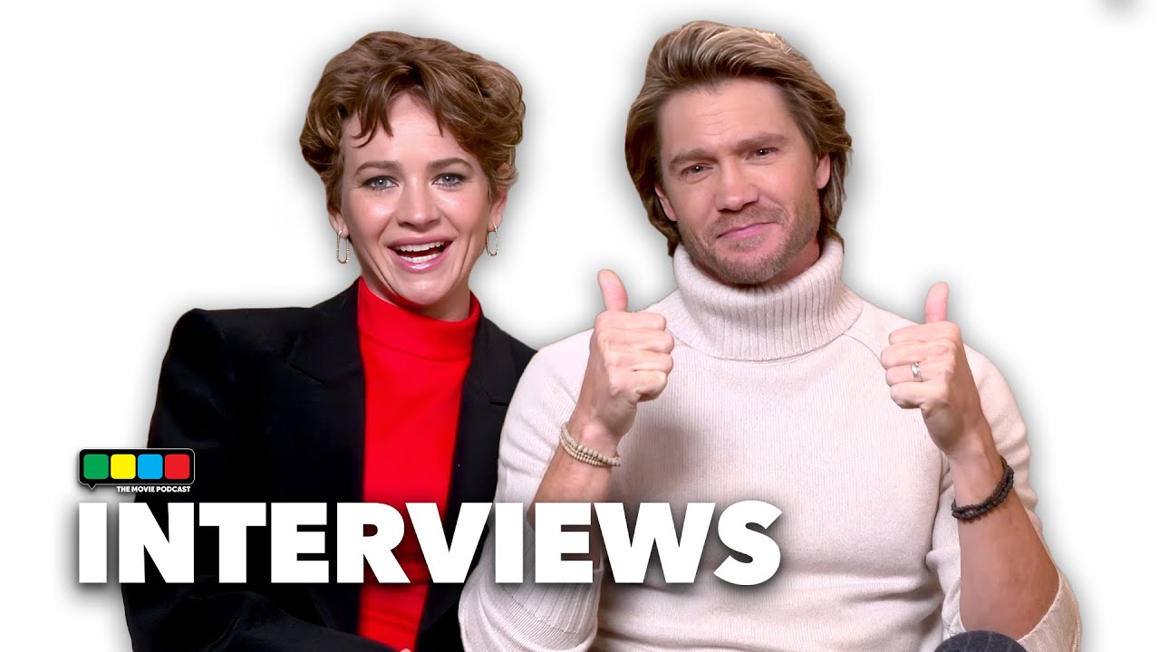 Britt Robertson & Chad Michael Murray Interview: The Merry Gentlemen | Netflix | 2024