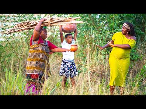 POOR BLIND OLD LADY  BECAME RICH AFTER GRAND DAUGHTER's KINDNESS AND THE MAGIC POT ADA