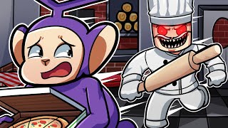 Download lagu ESCAPE FROM PAPA PIZZA! | Tinky Winky Plays: Roblox Escape Papa Pizza's Pizzeria mp3