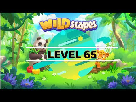 Wildscapes Gameplay Walkthrough - Level 65 No booster