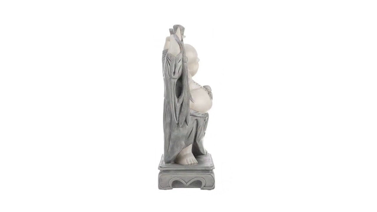 Jolly Hotei Buddha Statue Video