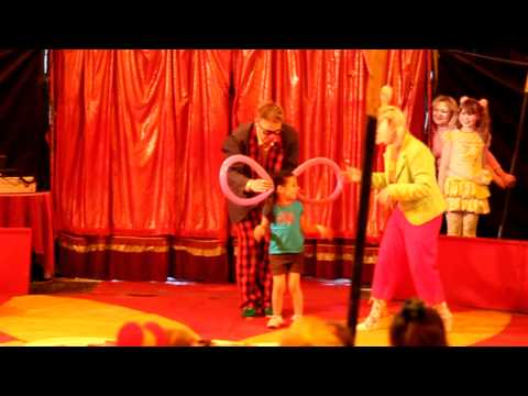 Nikola &  clown duet  "Pixel & Манюня " Circus Alle 2011