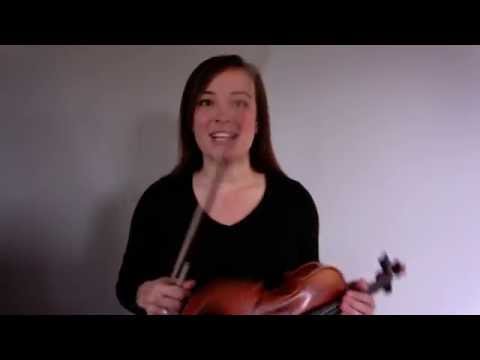 Violin Mini Lesson: The Straight Bow