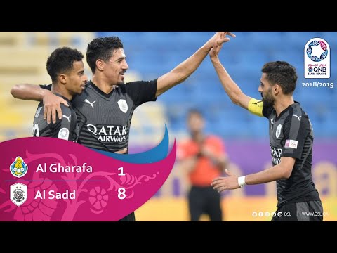 Al Gharafa 1-8 Al Sadd QNB Stars League | week 14
