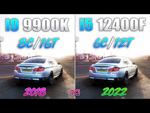 i5 12400F vs i9 9900K - Test in 10 Games
