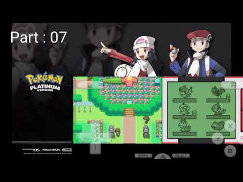 Let's Play Pokemon Platinum Version Walkthrough Part 07 : Eterna Gym Leader Gardenia