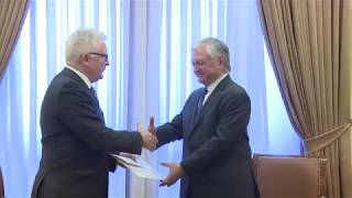 Министр иностранных дел Армении принял новоназначенного посла Ирландии