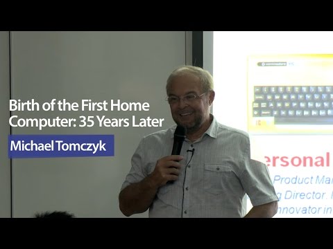 Public Lecture: The First Home Computer