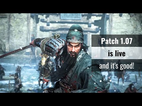 Wo Long: Fallen Dynasty - Patch 1.07 Notes and Review