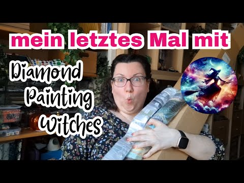 My last unboxing of Diamond Painting Witches || the picture is awesome!!!