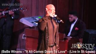 James Ross @ BeBe Winans - &quot;It All Comes Down To Love&quot; - www.Jross-tv.com