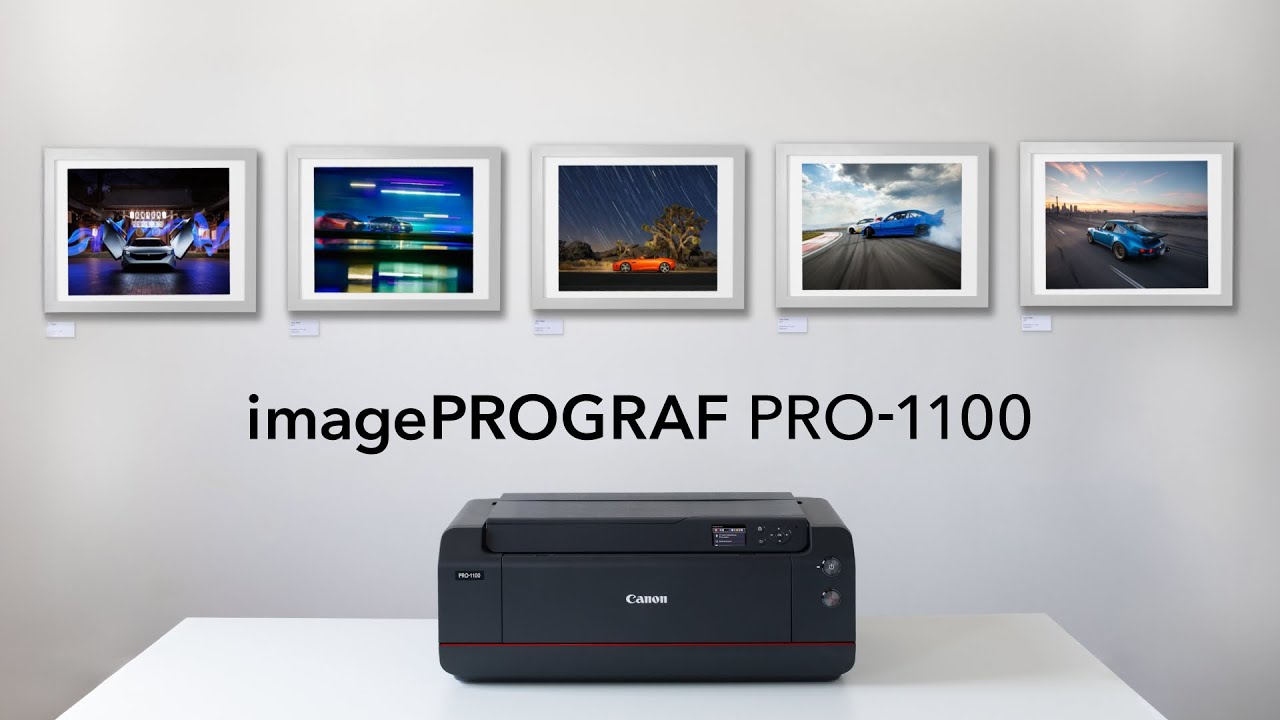 Canon imagePROGRAF PRO-1100 | Gallery-Ready Prints That Match Your Vision