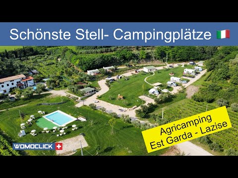 NEW! Agricamping Est Garda Lazise - exclusive motorhome pitch on Lake Garda