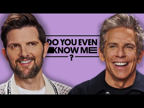 Ben Stiller & Adam Scott Test Their Friendship | Do You Even Know Me?