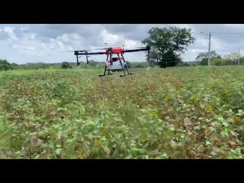 Livraison de 9 drones réhabilités dans le cadre de la motorisation du système cotonnier à INTERCOTON