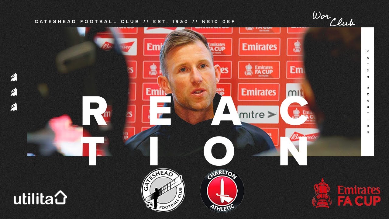UTILITA REACTION | Williamson on Charlton defeat