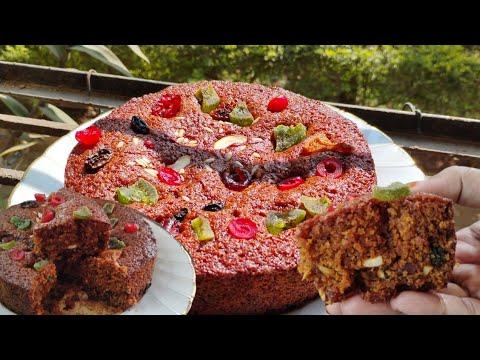 Christmas Special Plum Cake Recipe | Soft & Moist Homemade Cake| Step by step recipe 