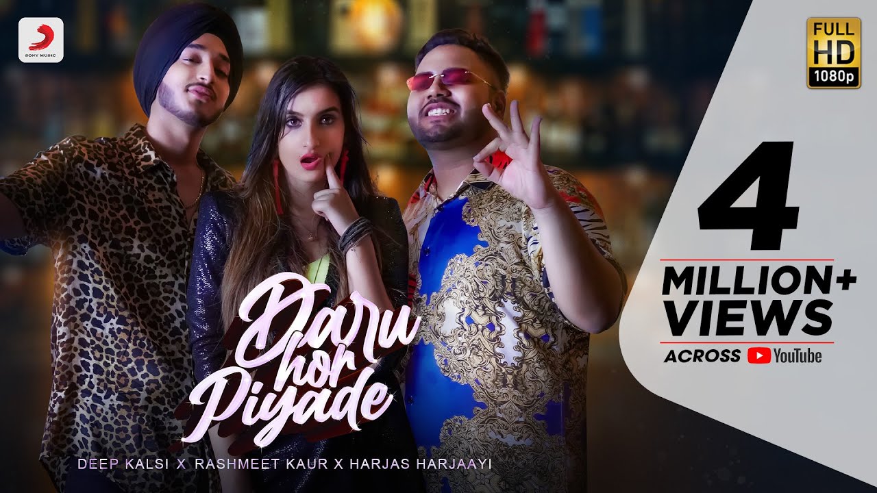 Daru Hor Piyade Lyrics | Deep Kalsi, Rashmeet Kaur