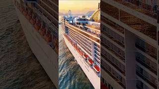 MSC PREZIOSA cruise  Santos ship navio cruzeiro o maior  @cruzeiros2025  #drone #google  #shorts