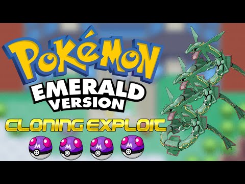 CLONE YOUR POKEMON AND ITEMS (NO CHEATS) | POKEMON EMERALD EXPLOIT | POKEMON, ITEM, & TM DUPLICATION