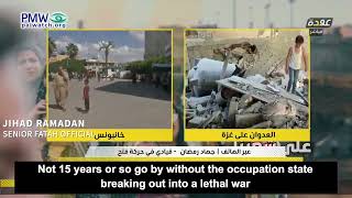 Fatah officials - Israel starts all wars