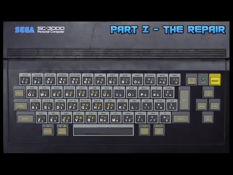 Sega SC-3000 Part one - the repair