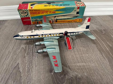 KLM Douglas DC-7c Plane claim they’re the worlds first airline 🧐