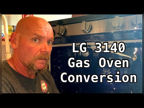How To Convert An LG Gas Oven Range From Natural Gas To Propane / LG 3194 / Natural Gas To Propane